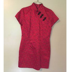 Le Chateau Vintage Mandarin Dress Size 11/12